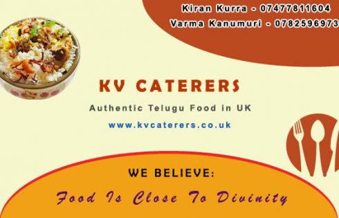 KV CATERERS – Authentic Telugu Food in UK