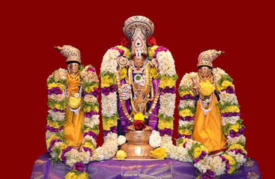 Sri Srinivasa kalyanam  in presence of Sri Chinna Jeeyar Swami